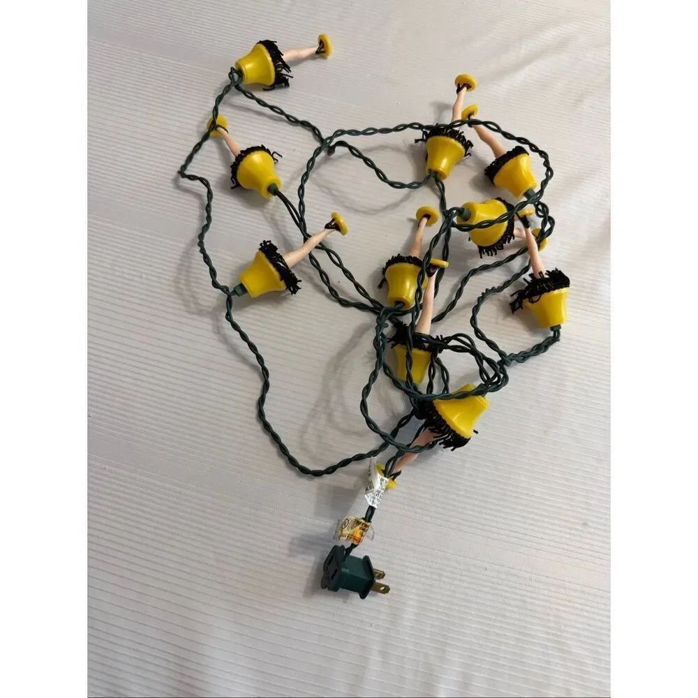 A CHRISTMAS STORY 10 Light string set of leg lamp - No Box